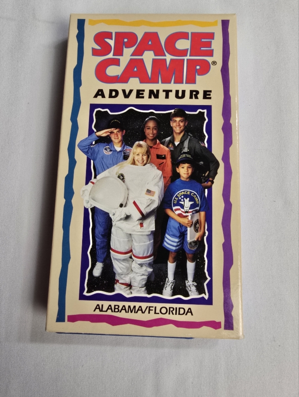 Vintage 1994 Space Camp Adventures Alabama Florida VHS Tape Works